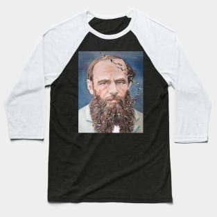 FYODOR DOSTOYEVSKY - oil portrait Baseball T-Shirt